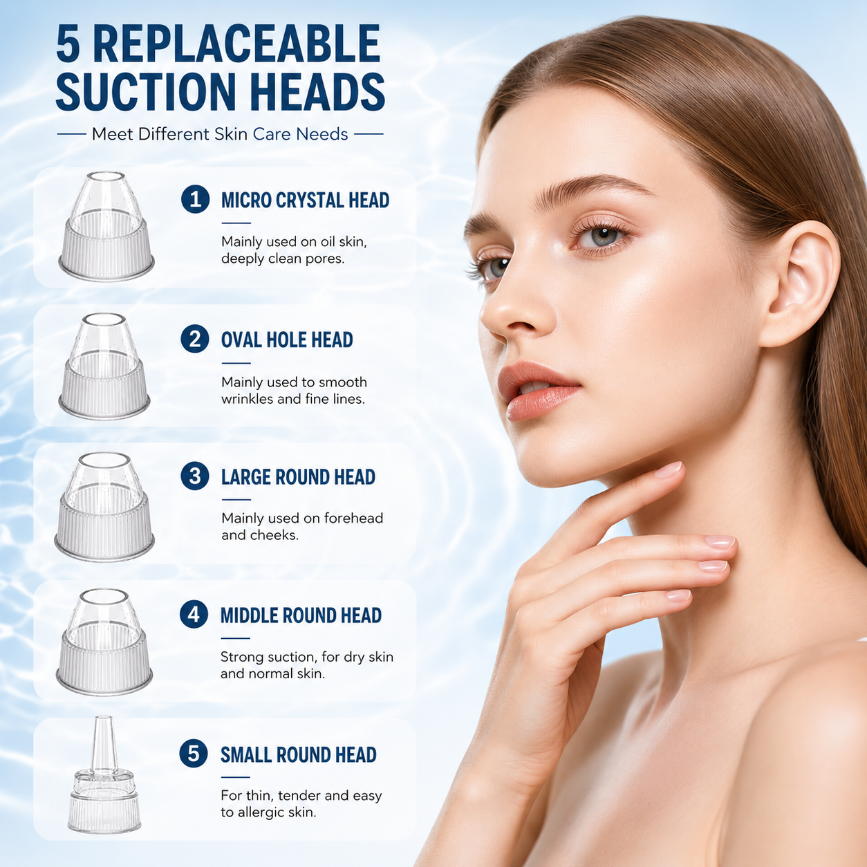 Blackhead Remover Vacuum Kit – Deep Pore Cleansing Made Easy