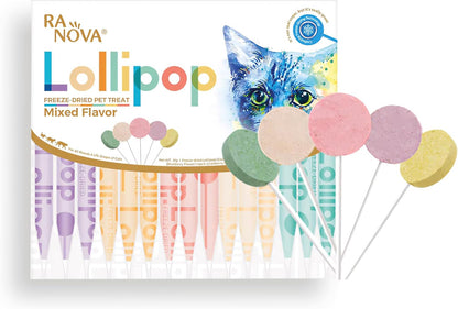 Kediler için Karışık Lezzetli Lolipop 15x1.4G