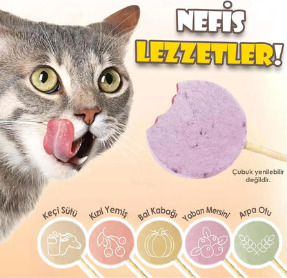Kediler için Karışık Lezzetli Lolipop 15x1.4G